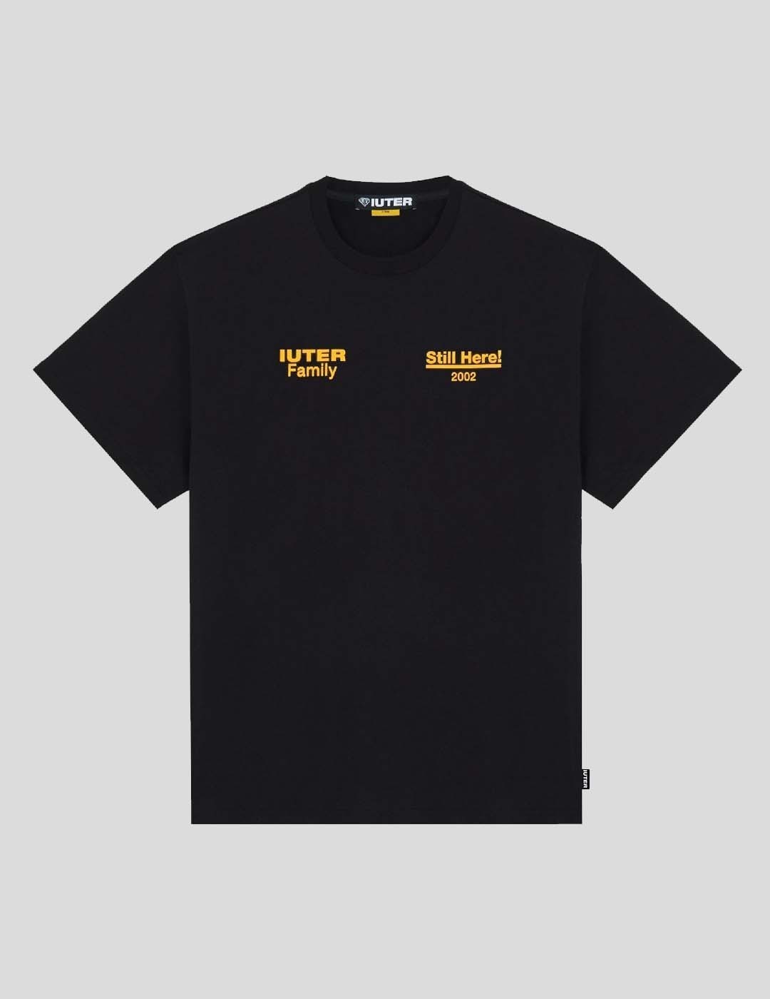 IUTER gioiello tee camicia nera
